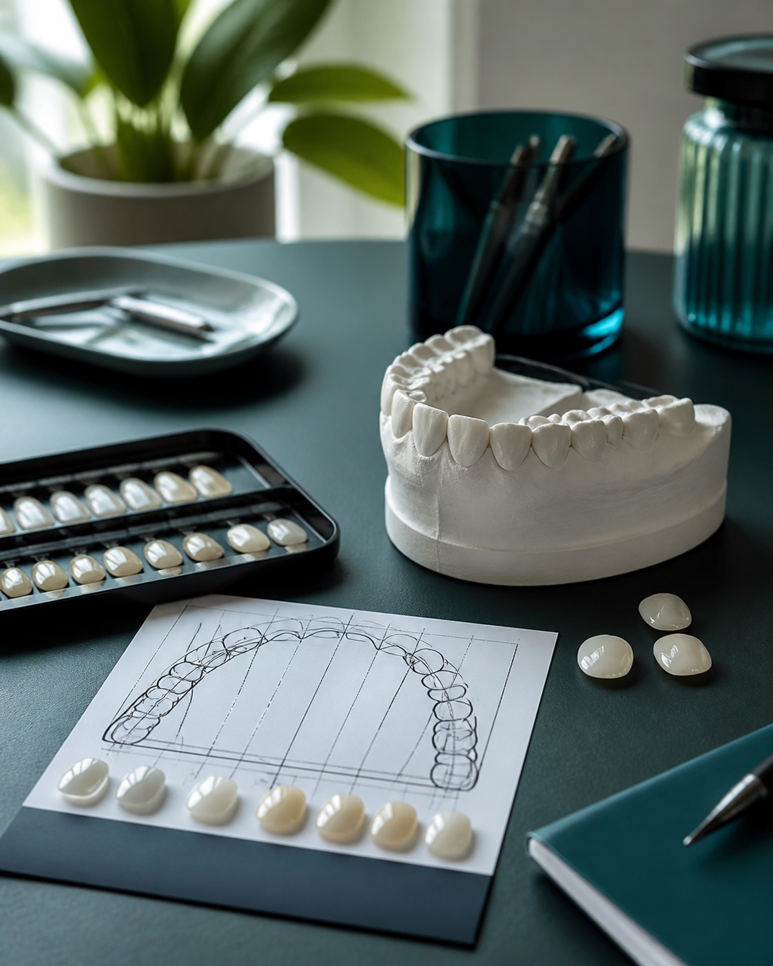 Illustration zum Artikel: Für wie viele Zähne werden Veneers üblicherweise angebracht?