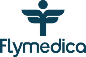Flymedica logo pionowe